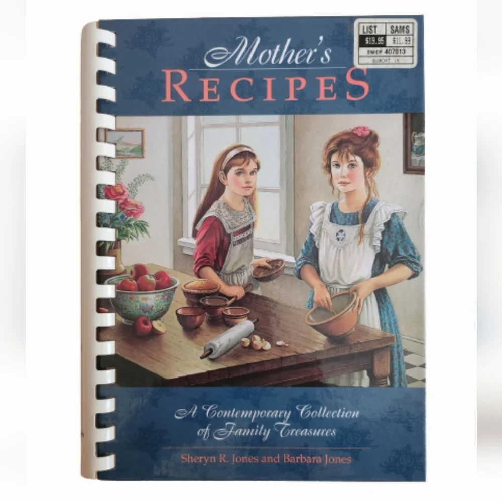 Mother's Recipes Cookbook VTG